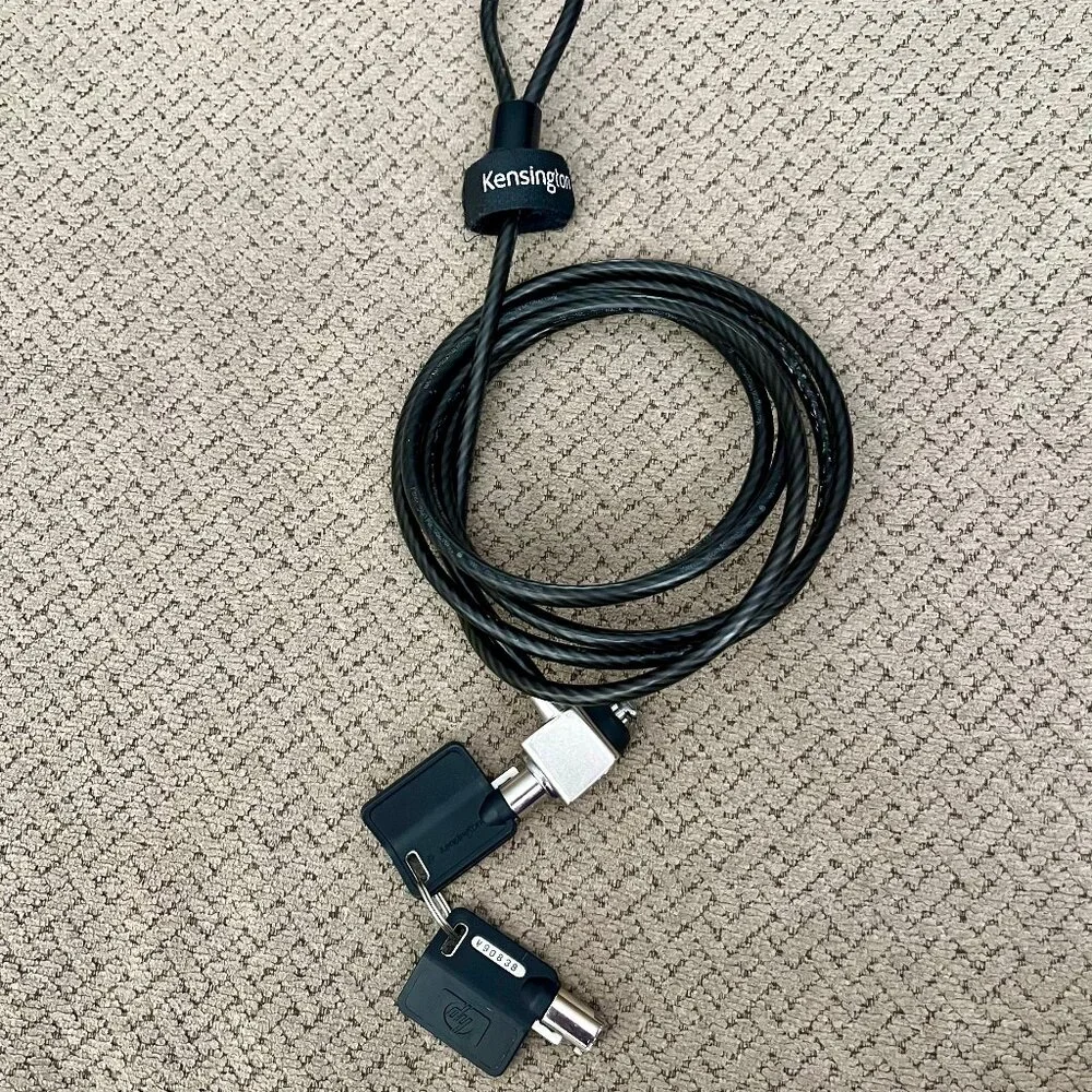 HP Kensington Keyed Cable Lock